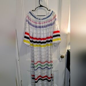 Cynthia Rowley Multicolor Patterned Maxi Dress Anthropologie